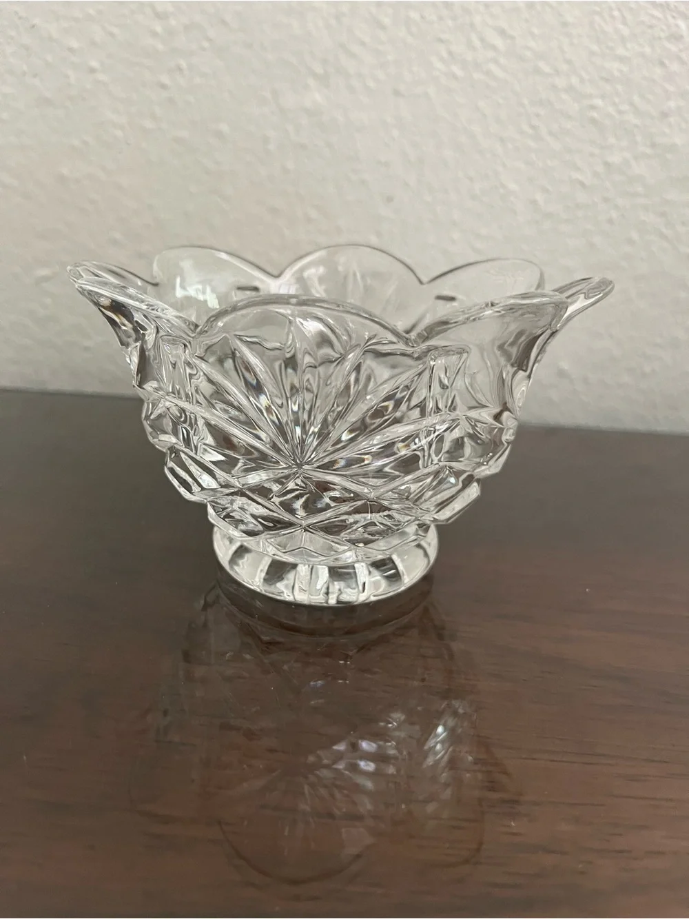 Shannon Lead Crystal Ireland Footed Sugar Bowl, Beautiful, EUC